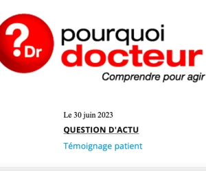POURQUOI DOCTEUR ? POURQUOI DOCTEUR ?