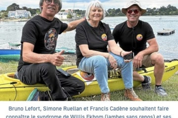 Le défi Kayak de Bruno Lefort et Francis Cadenne pour briser le silence