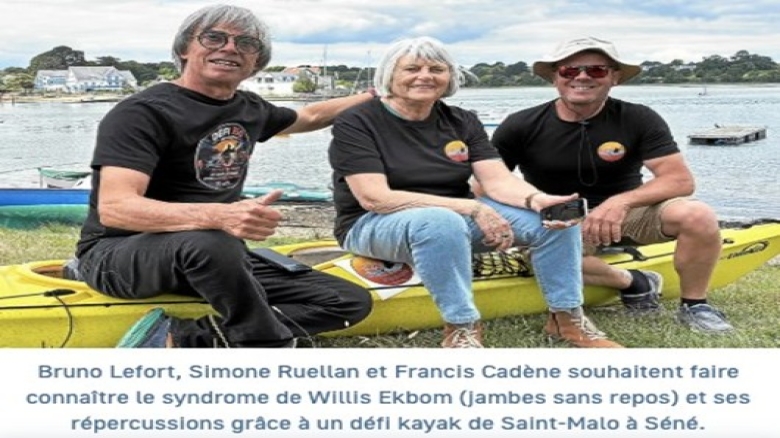 Le défi Kayak de Bruno Lefort et Francis Cadenne pour briser le silence
