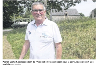 Souffrant de la maladie de la maladie des jambes sans repos, le Guérandais crée une antenne de France Ekbom