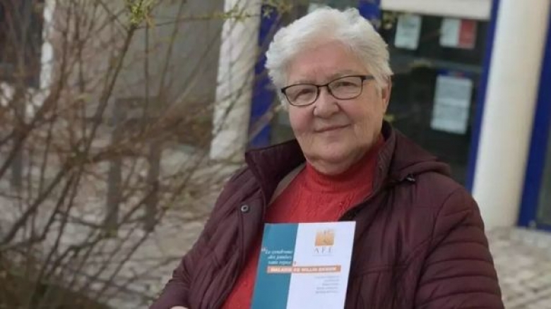 TÉMOIGNAGE. Avec France Ekbom, la maladie des jambes sans repos n’efface plus son sourire