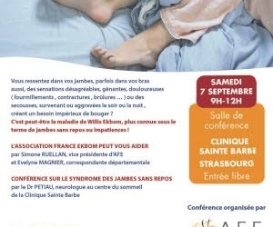 Matinée d'information sur les jambes sans repos Matinée d'information sur les jambes sans repos